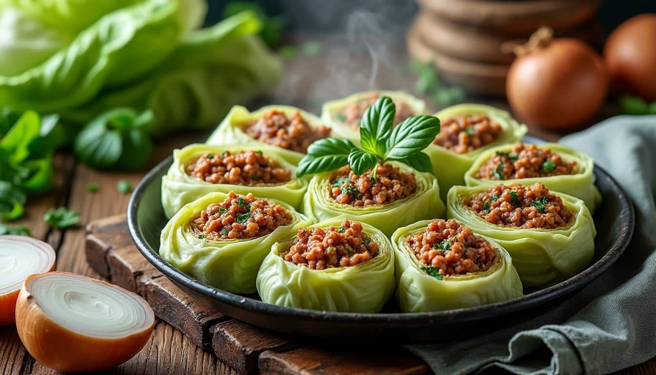 découvrez la recette authentique de choux farci de grand-mère, un plat traditionnel savoureux à redécouvrir pour régaler toute la famille.