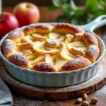 découvrez une recette facile de clafoutis aux pommes, idéale pour un dessert délicieux et rapide à préparer qui ravira toute la famille.
