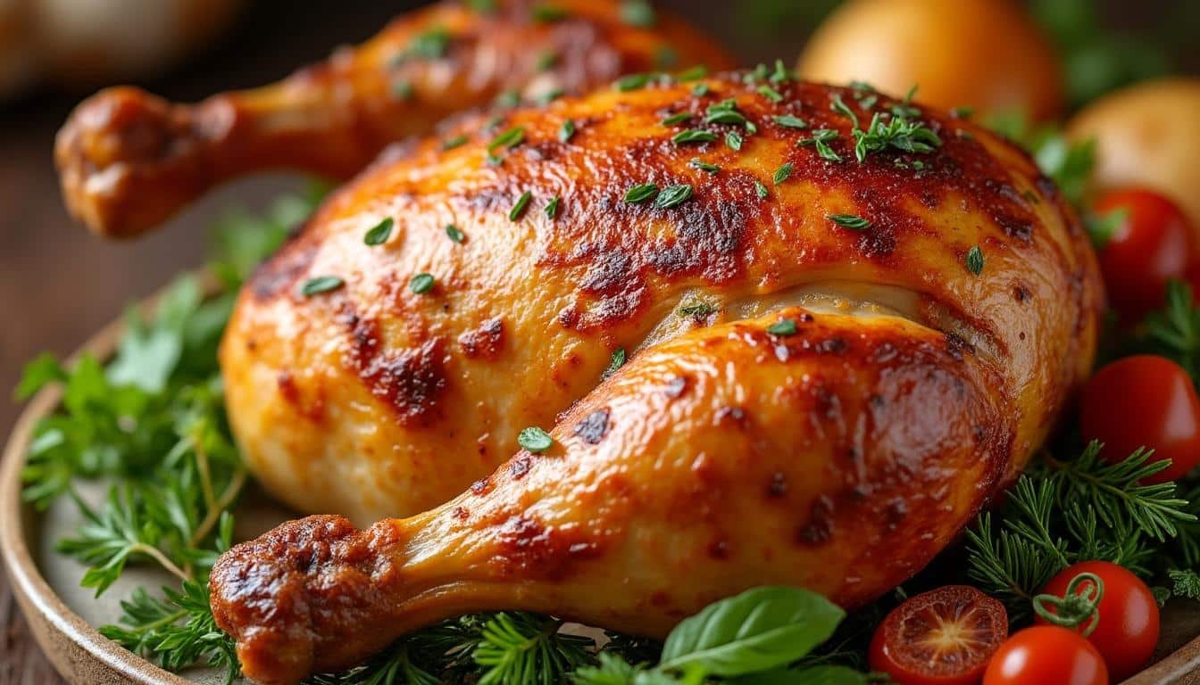 découvrez une recette simple et rapide pour préparer une cuisse de dinde moelleuse, savoureuse et parfaitement cuite à chaque fois.