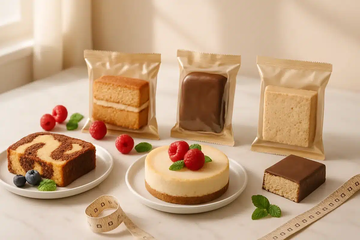 Gâteau peu calorique industriel avis Juliette - sélection des 7 meilleurs choix disposés sur marbre